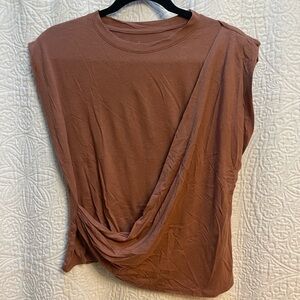 Target A New Day Women's Brown Sleeveless Top